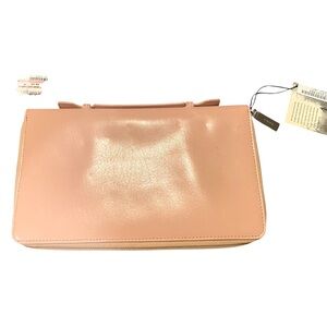 HOBO Pink Leather Tablet Clutch Case